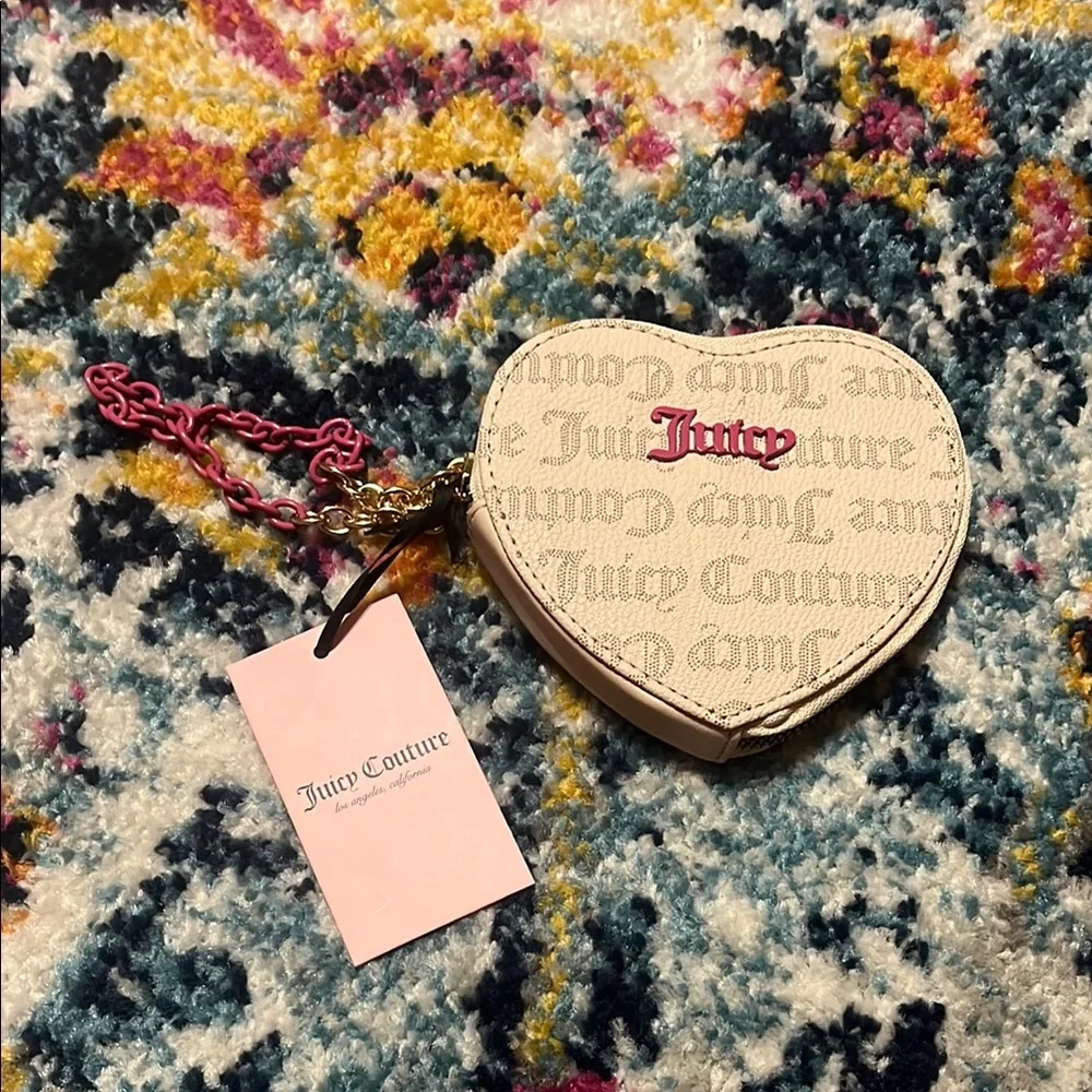Juicy Couture Heart-Shaped Crossbody Bag - Picture 1 of 2